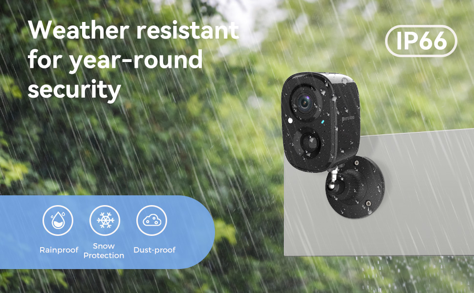 Security Cameras Wireless Outdoor Pesita Battery Powered Camera for