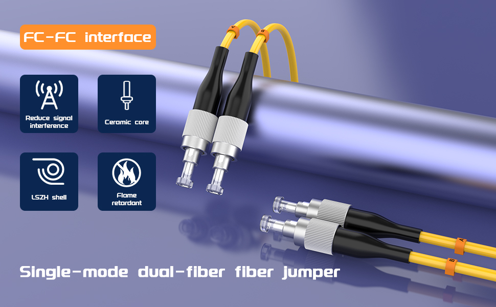 lc to lc single mode fiber patch cable