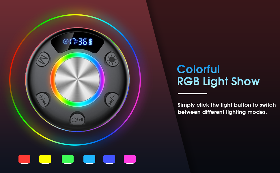 bluetooth shower speaker waterproof