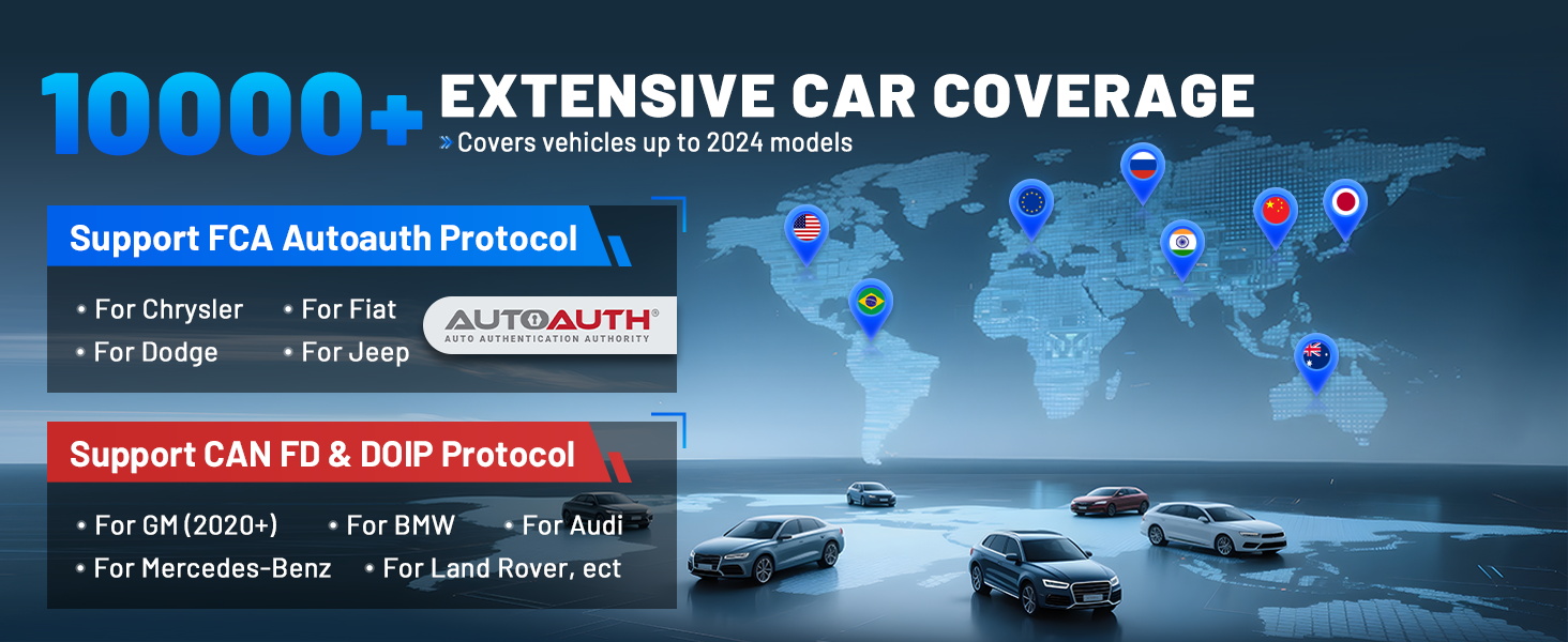 10000+ car coverage