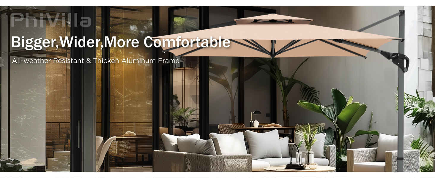 large patio umbrella