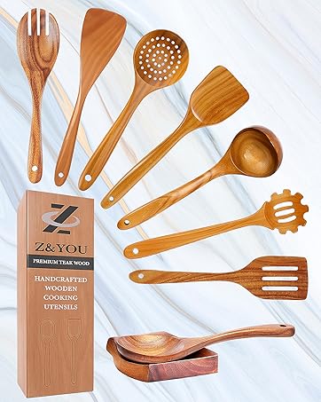 non toxic bamboo cooking utensils durable wooden spatula for cooking non toxic acacia utensils