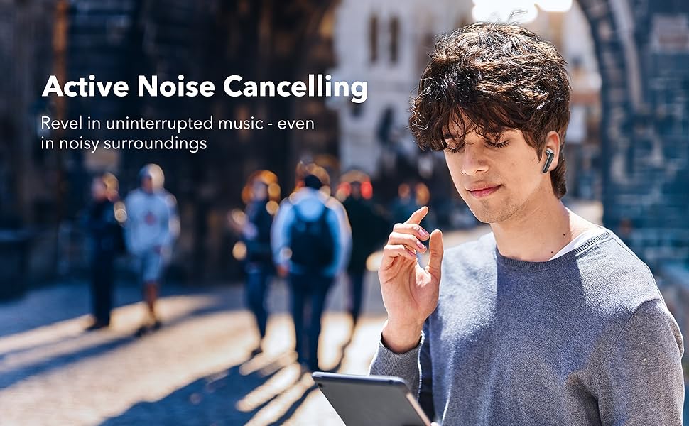 MiTechPro Active Noise Cancelling Earbuds