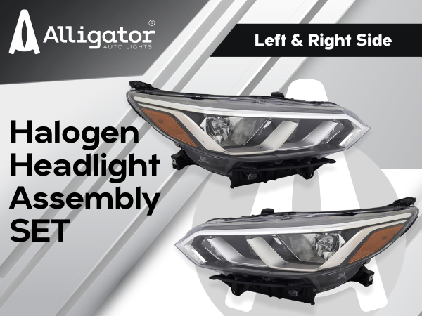 Amazon.com: ALLIGATOR AUTO LIGHTS Headlamps Compatible with