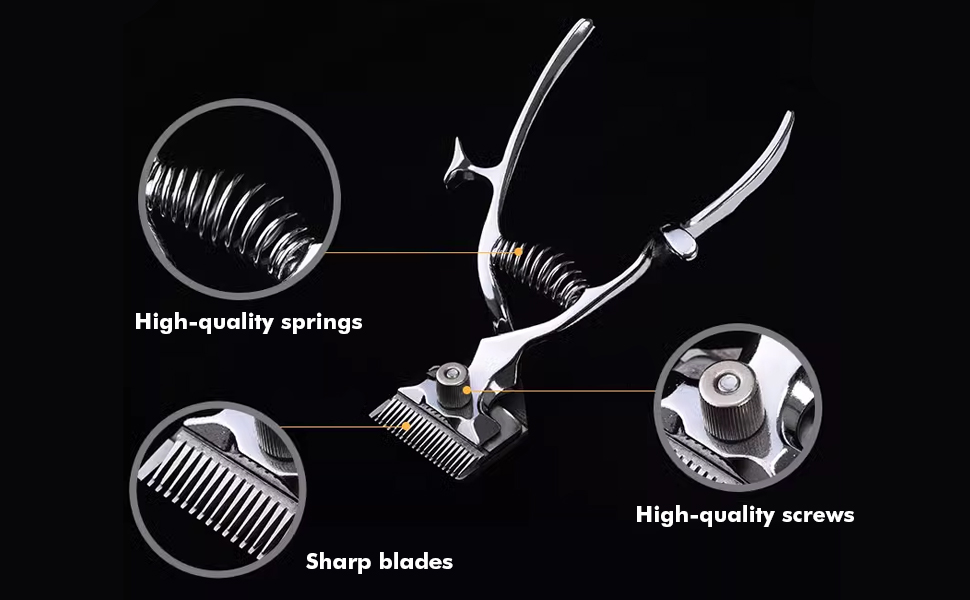 Jadeshay Manual Hair Clippers Professional Stainless Steel