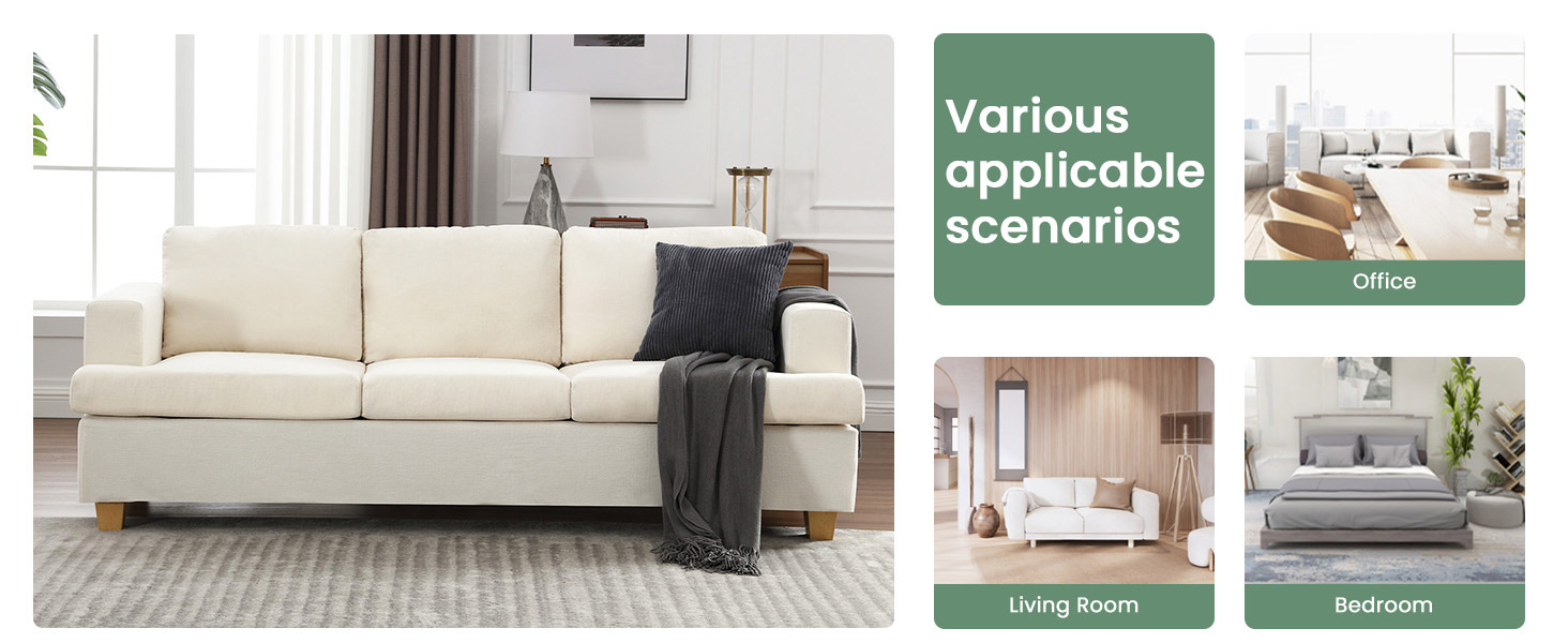 3 seater sofa with deep seat for living room