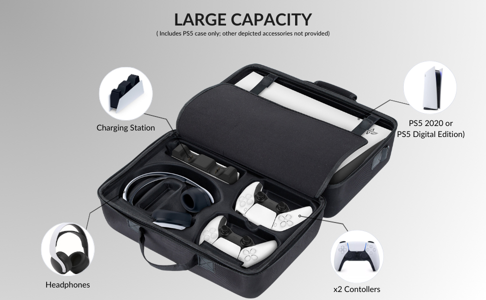 Carrying Case for PS5