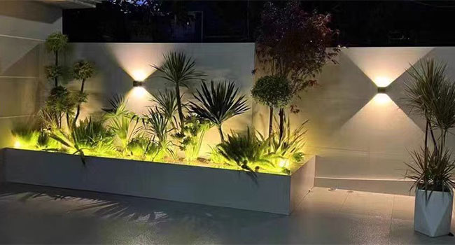 lámparas para exteriores de pared