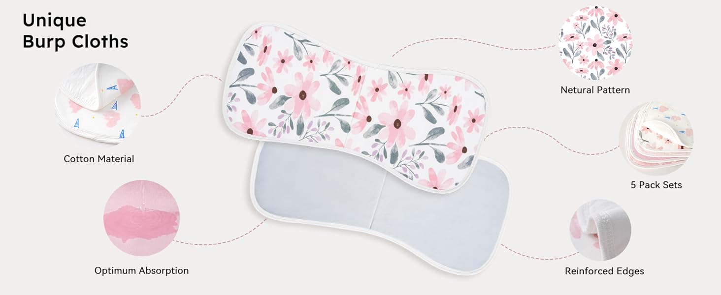 burp cloths