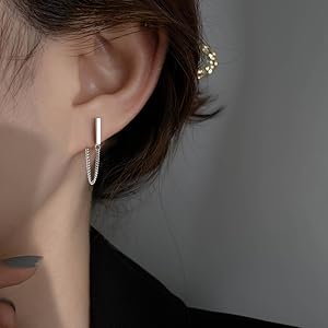 bar earrings