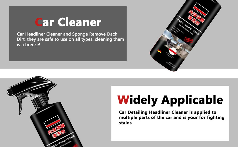 VTCTOASY Car Detailing Headliner Cleaner, 2023 New car Detailing Headliner Cleaner