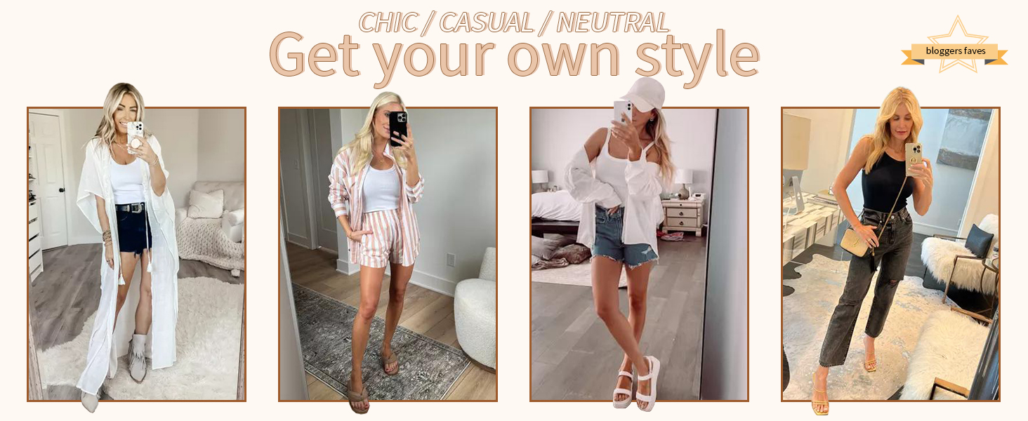 bloggers faves/ favorites/ chic/ casual/ neutral/ get your own style