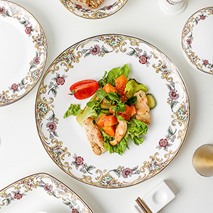 Amazon.com | ACMLIFE Bone China Dinnerware Set for 8, 24