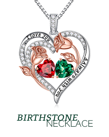 birthstone necklace