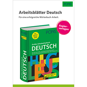 PONS Großes Schulwörterbuch Deutsch: Das Rechtschreib- und ...