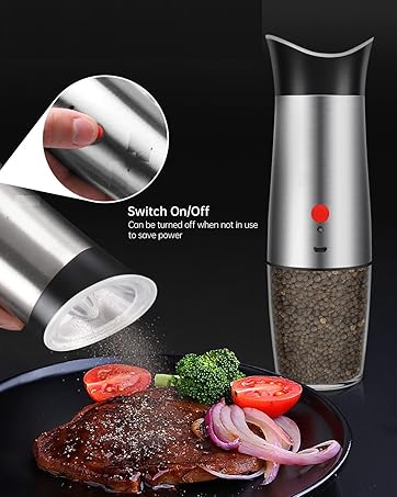 rechargeable pepper grinder