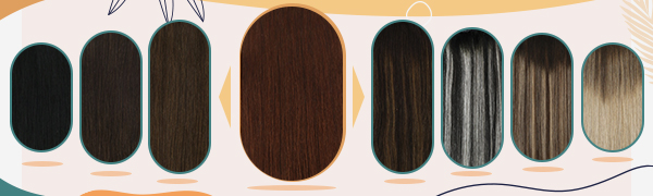 auburn clip in hair extensions