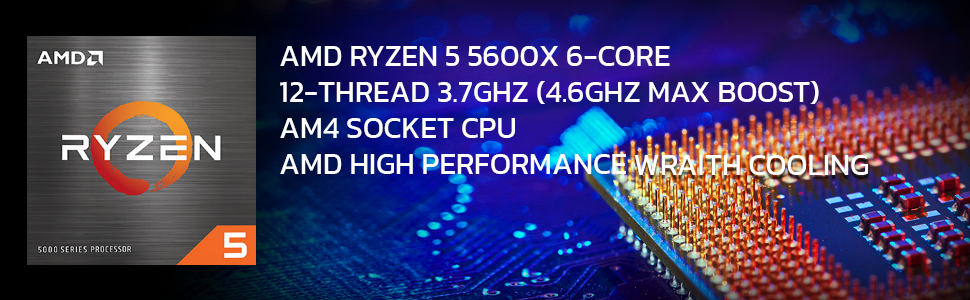 YEYIAN Katana R02 Gaming PC Desktop Computer, AMD Ryzen 5 5600X 6-Core 3.7GHz, GeForce RTX 3070 8GB