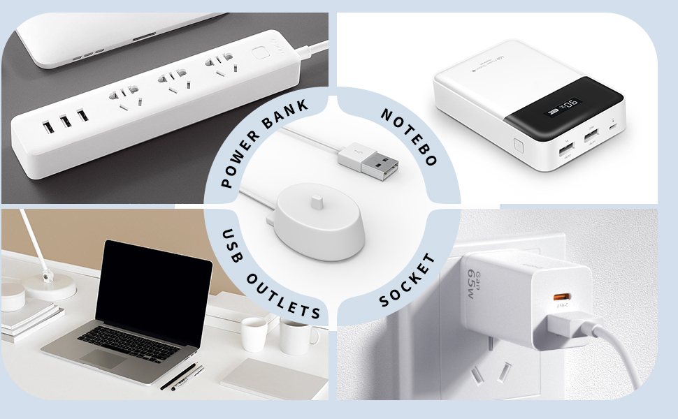 Compatible with a variety of power devices, suitable for any country in the world voltage