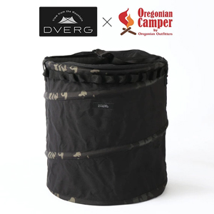 極レア 別注 ドベルグ×オレゴニアンキャンパー トラッシュボックス ブラックカモ テントイン ポップアップ トラッシュボックス (ブラックカモ