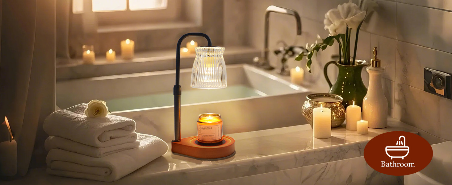 candle warmer lamp with timer