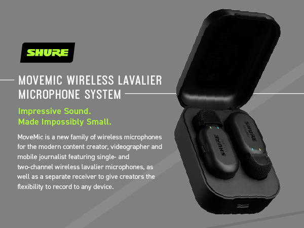 Amazon.com: Shure MoveMic Two - Pro Direct to Phone Wireless