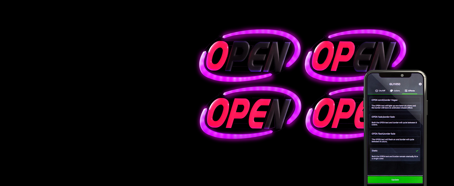 Led Open Sign for Business