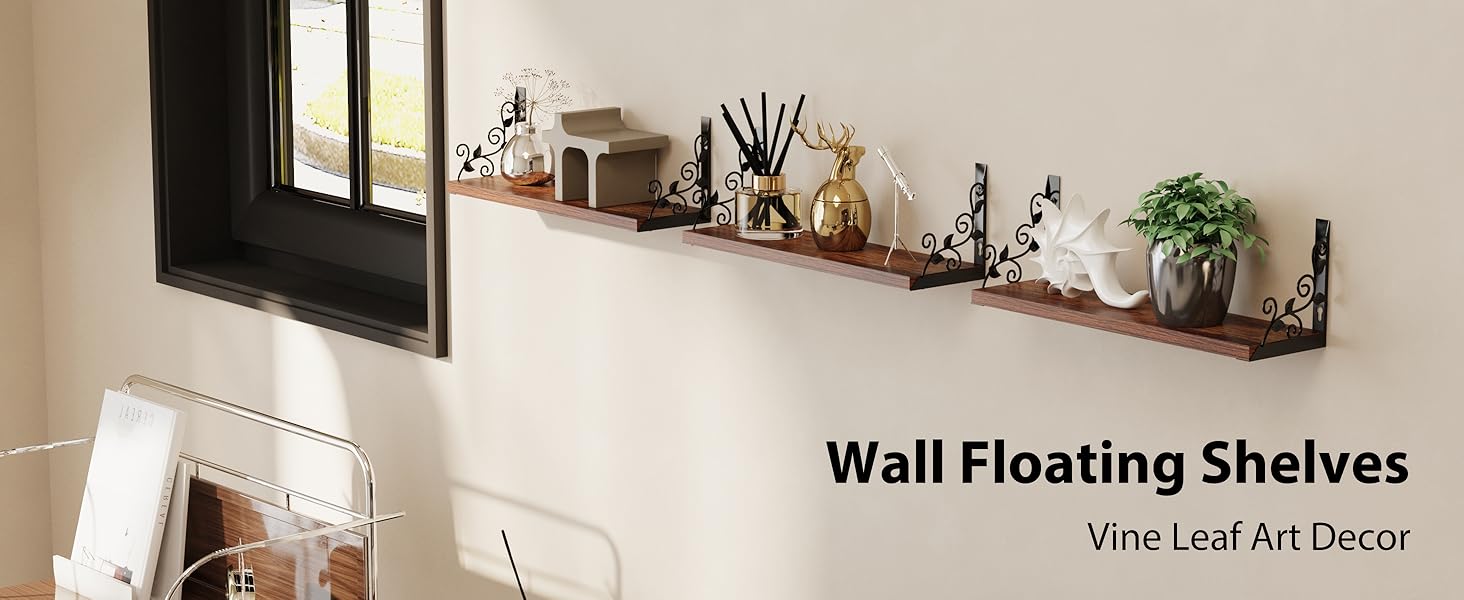 floating shelves
