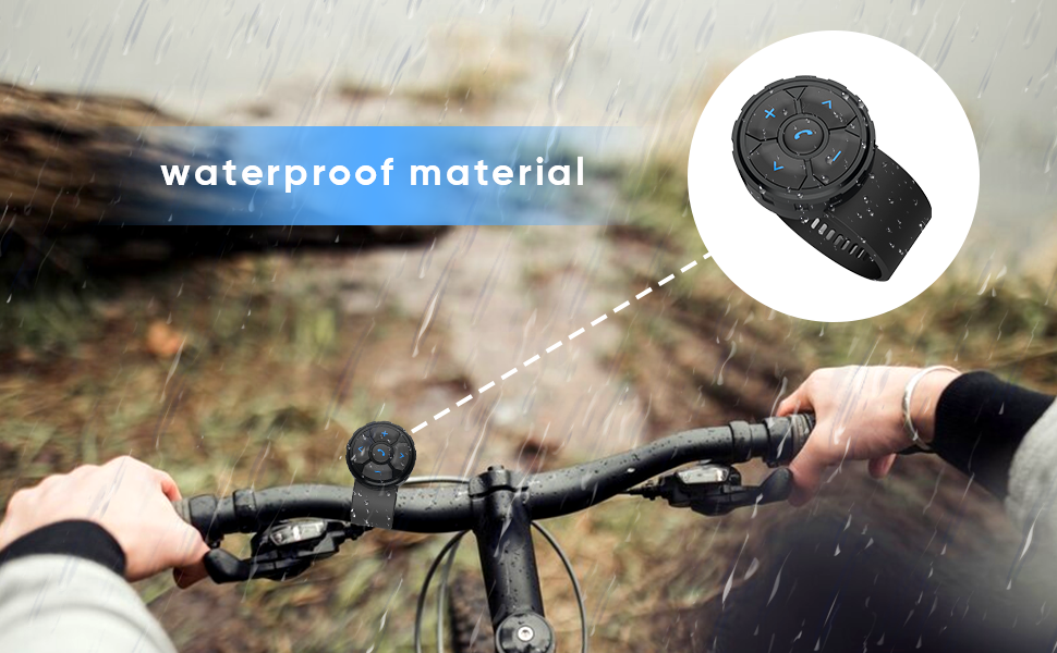 Bluetooth remote control.