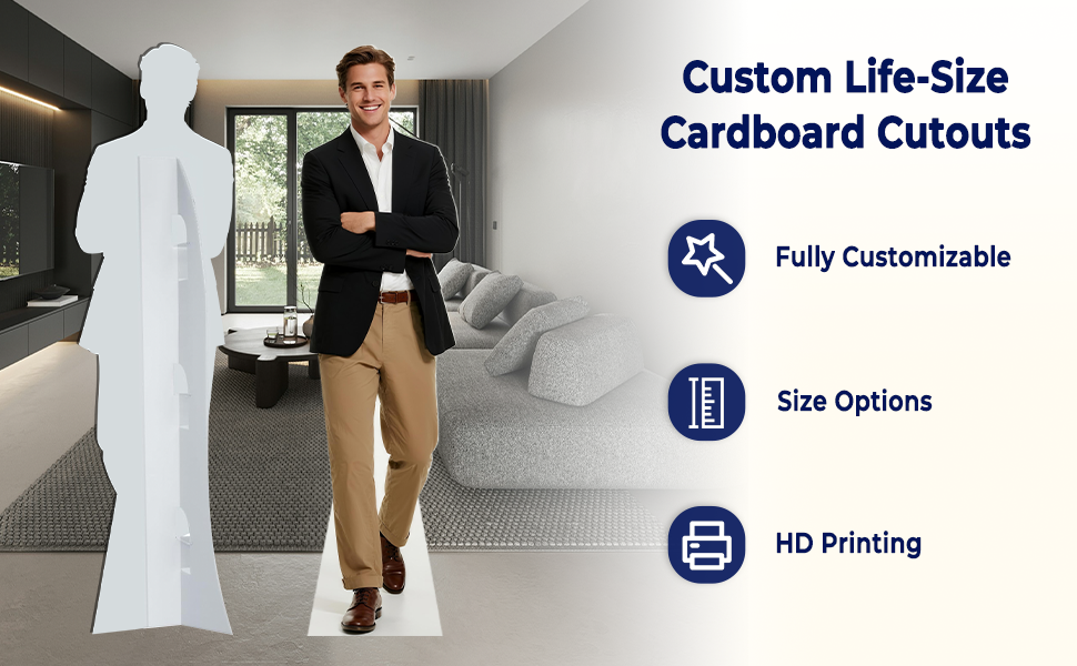 life size cardboard cutouts