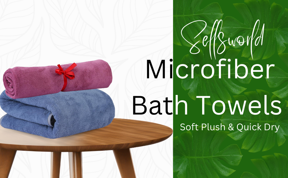 SPN-BFCC  Microfiber Bath Towels