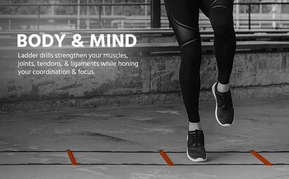 Lifelong Speed Ladder 6 Meter Speed Training Ladder with 12 Adjustable