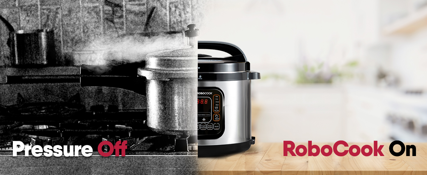 Buy Geek Robocook Zeta 5 Litre Electric Pressure Cooker One Touch