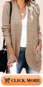Open Front Cardigan