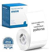 POLONO Thermal Labels for PM220S Label Maker, 1.97