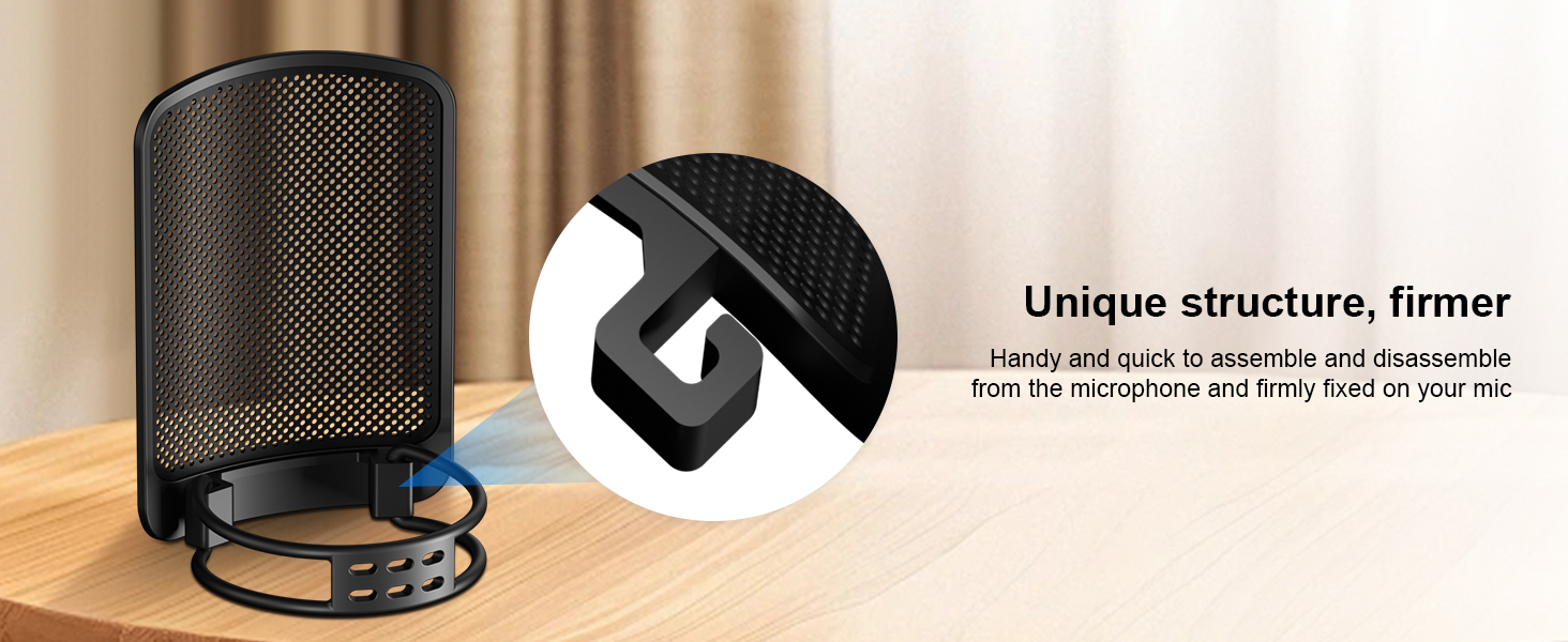 pop cover mount shield