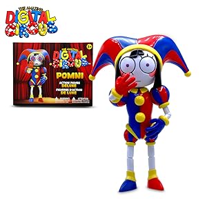 Amazon.com: Just Toys Deluxe Pomni – 12″ Action Figure from