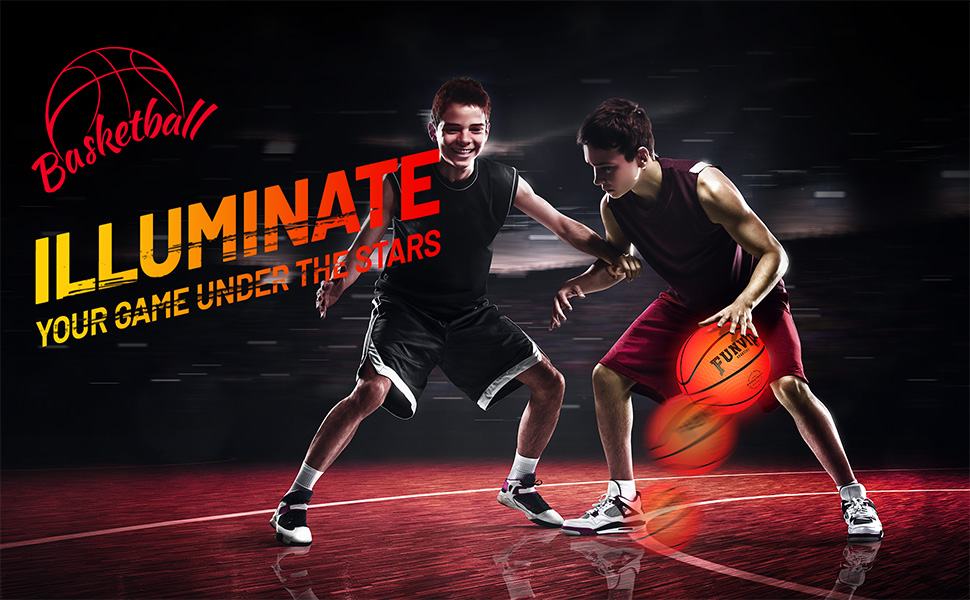 glow in the dark basketball