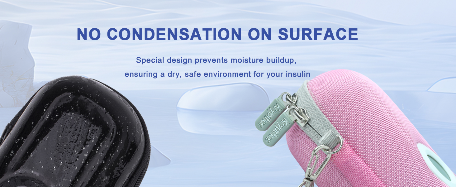 No condensation on surface