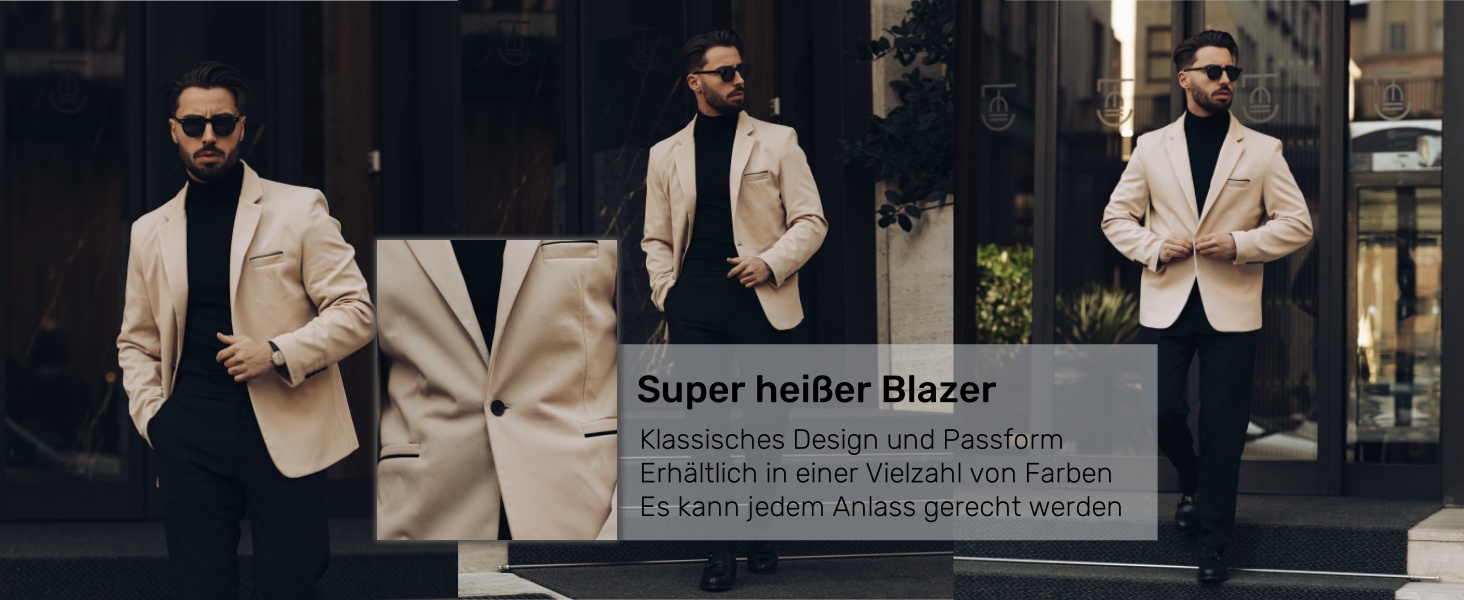 Klassischer Blazer