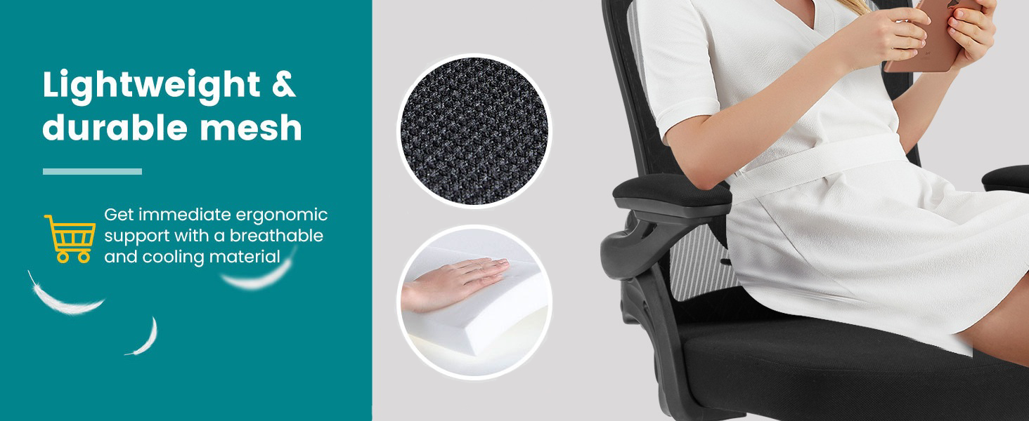 lightweight desk chair