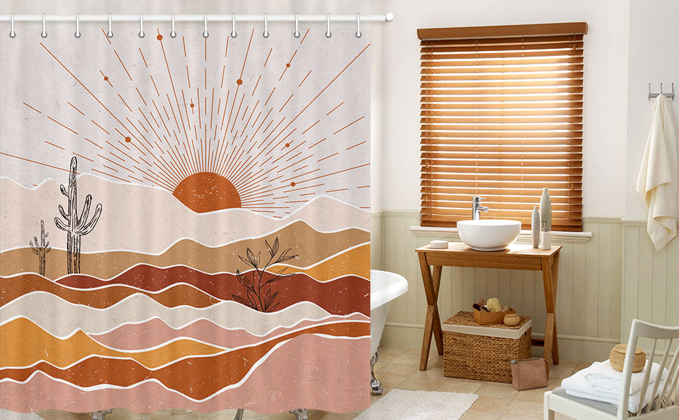 Viajar Boho Shower Curtain for Your Bathroom A Stylish 72