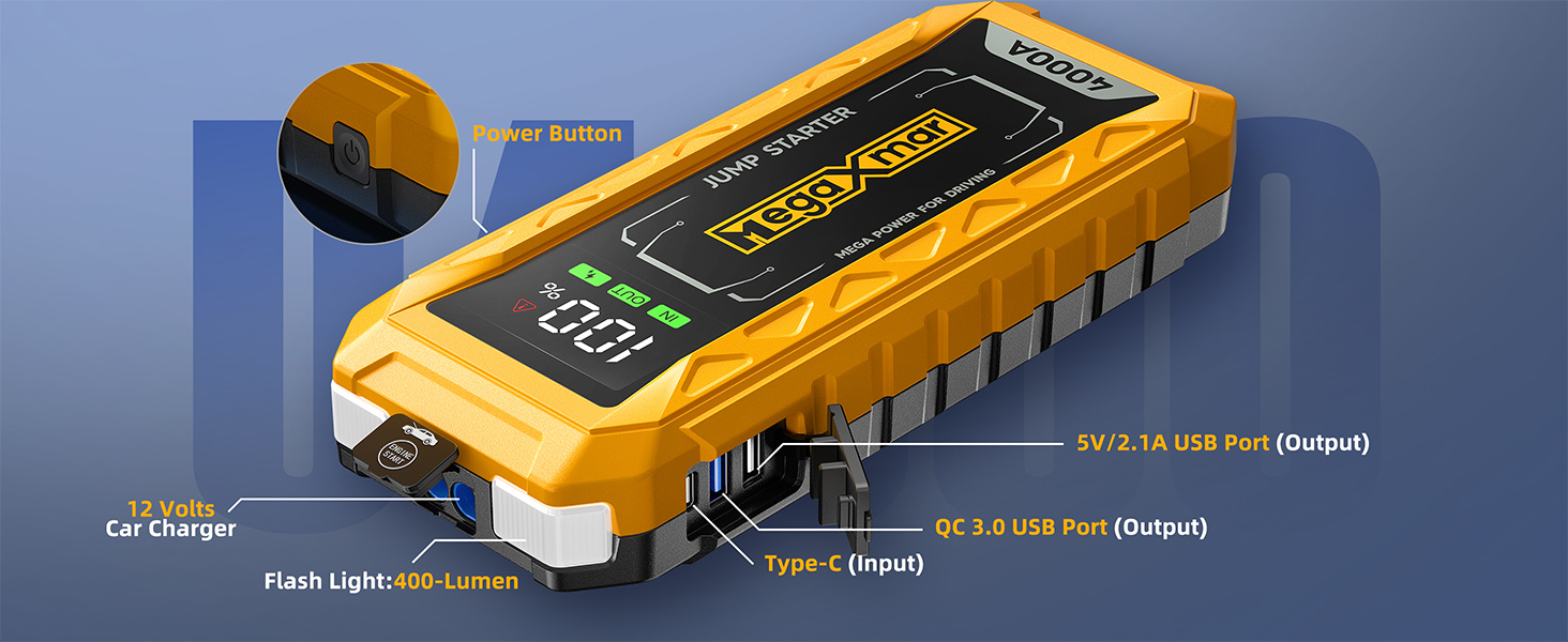 car battery jump satrter