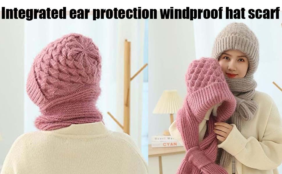 2-IN-1 Wind Proof Scarf With Cap