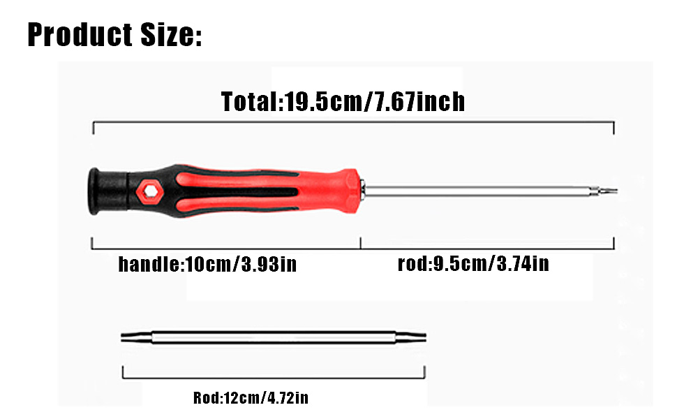 KiimSin 6 in 1 Screwdriver Set for Dyson Hair Dryer for Dyson V6 V7 V8