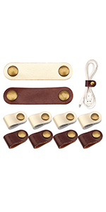 Leather Cable Straps