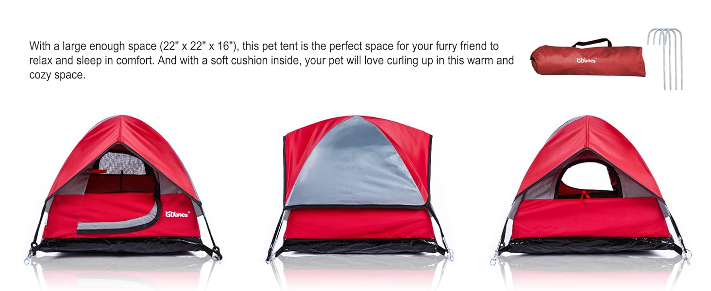 red cat tent