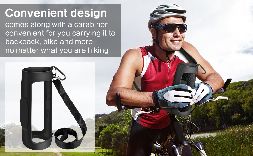 Protective Silicone Case Cover for JBL Charge 4 Waterproof Portable