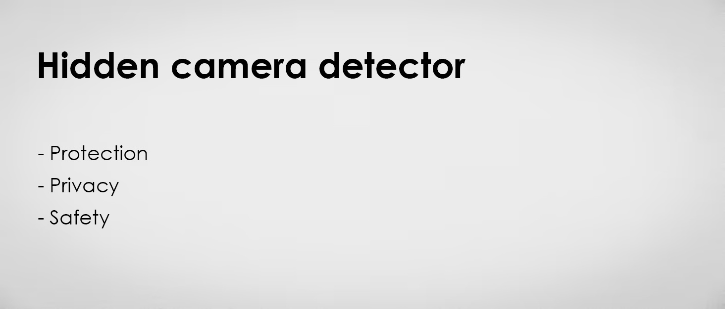 Why Businesses Should Invest in Hidden Camera Detectors