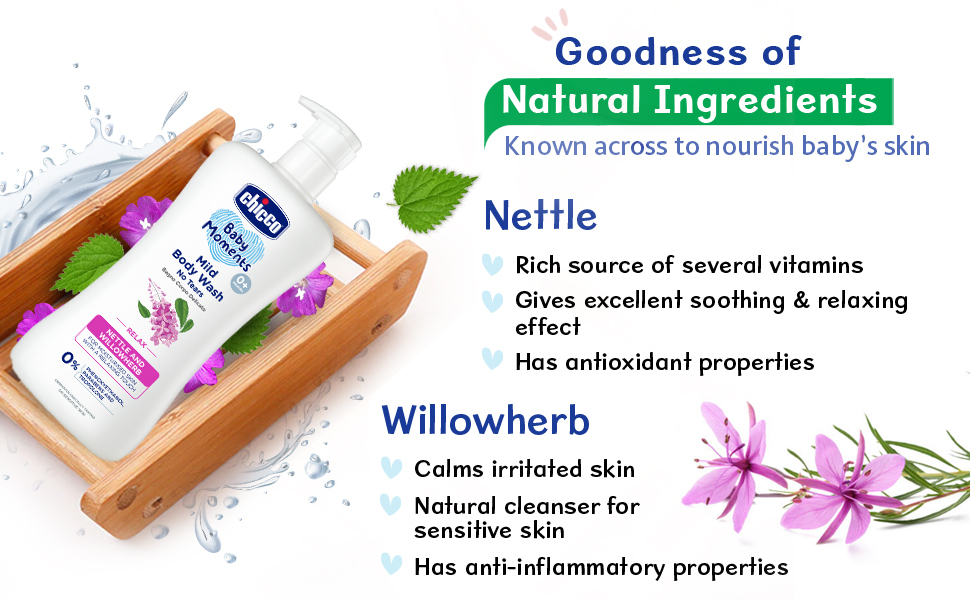 Chicco Mild Body Wash No Tears, baby bath, washing, cleansing, Mild gentle babywash sensitive skin